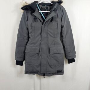 Aritzia Golden by TNA Bancroft Parka Altitude Series in Charcoal - Sie XXS